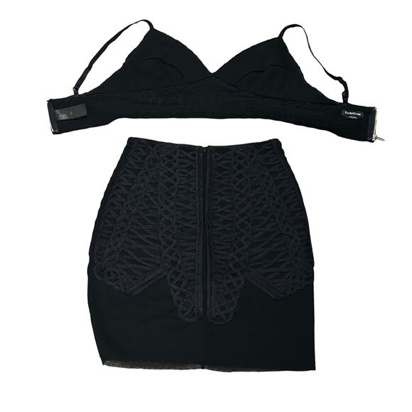 Bebe Lace Skirt Set - Picture 2 of 11